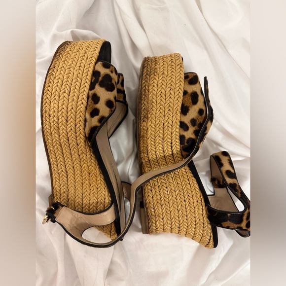 Brian Atwood animal print sandals - Picture 2 of 3